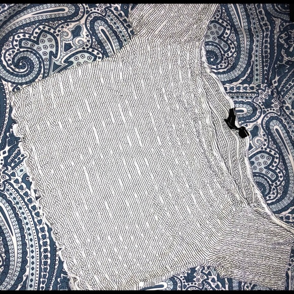 Gray off the shoulder top - Picture 1 of 2